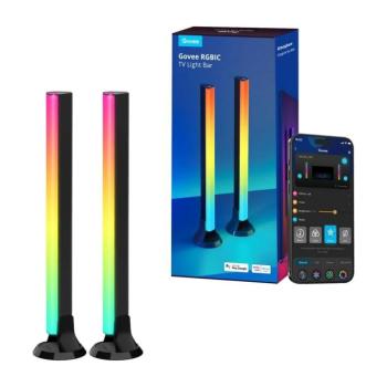 Govee - SMART LED RGBIC Panel 38cm TV-hez 43-75" - 2 db Wi-Fi H6046311 kép