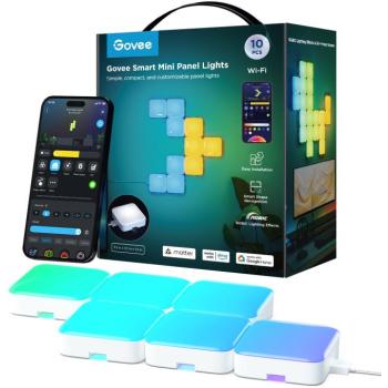Govee Smart mini RGBIC panelek - bővítés, 6 db kép