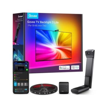 Govee - TV Backlight 3 Lite TV 55-65" SMART LED háttérvilágítás RGBICW Wi-Fi IP67 + távirányító H60993D1