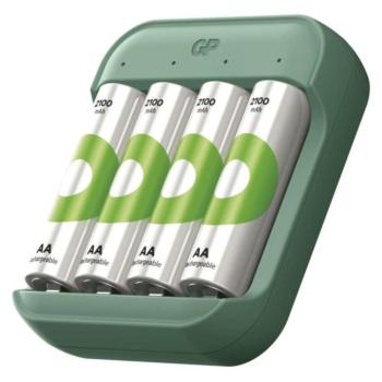 GP Akkumulátor töltő ReCyko B423 4× AA GP ReCyko 2100 mAh, B50434 kép