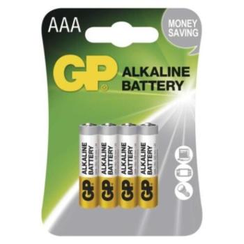 GP Alkáli elem LR03 (AAA) 4bl, 1,5V, BA1311 kép
