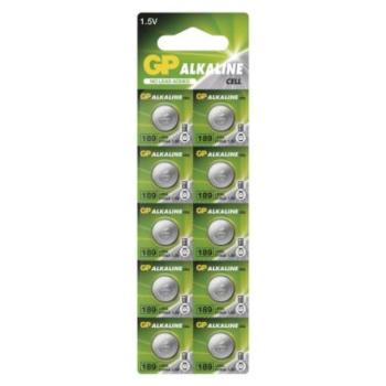 GP Ultra Plus Alkáli gombelem LR54 (189F) 10db/bliszter kép