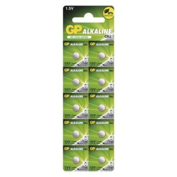 GP Alkáli gombelem LR626 (177F) 10db kép