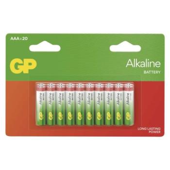 GP Alkaline elem LR03 (AAA), 20db kép