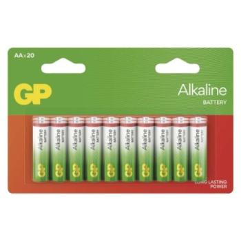 GP Alkaline elem LR6 (AA), 20db kép