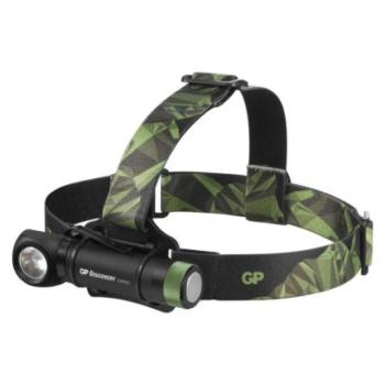 GP CREE LED Fejlámpa CHR35, 600 lm, tölthető kép