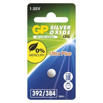 GP EZÜST-OXID GOMB ÓRAELEM ULTRA+ 392F 1.55V 1BL, 1,55V, B3392F1 kép