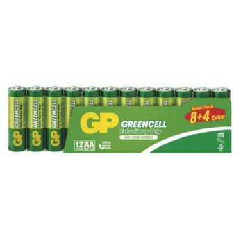 GP Greencell elem AA 12db/fólia