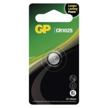 GP Lítium gombelem CR1025 1db/bliszter, 3V, B15101 kép