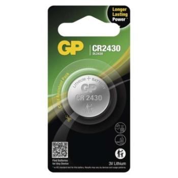 GP Ultra plus Lítium gombelem CR2430 1db/bliszter kép