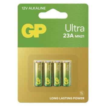 GP Speciális Alkáli elem ULTRA 23A, 4db/bliszter kép