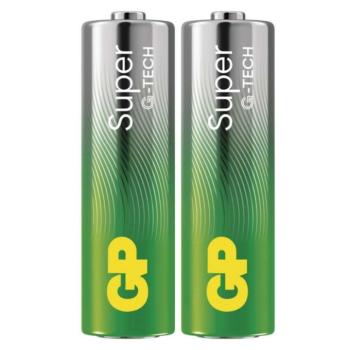 GP Super Alkáli elem AA 2db/fólia, 1,5V, B01202 kép