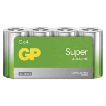 GP Super Alkáli elem C 4db/fólia kép