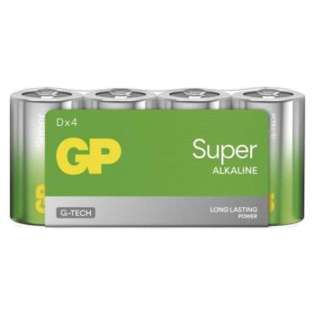 GP Super Alkáli elem D 4db/fólia, 1,5V, B01404 kép