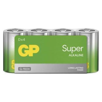 GP Super Alkáli elem D 4db/fólia kép