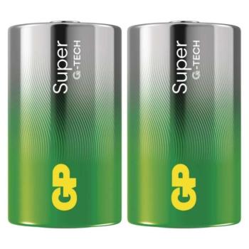 GP Super Alkáli elem LR20 (D) 2db/fólia, 1,5V, B01402 kép