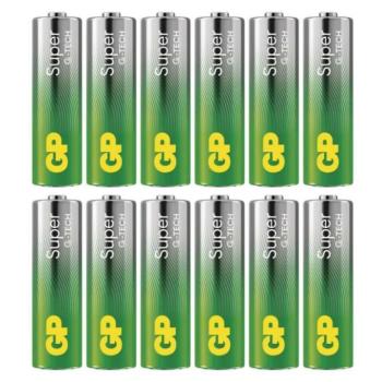 GP Super Alkáli elem LR6 (AA) 288 db, display box, 1,5V, B0124T kép