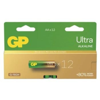 GP Ultra Alkáli elem AA 12db kép