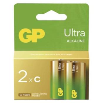 GP Ultra Alkáli elem LR14 (C) 2db kép
