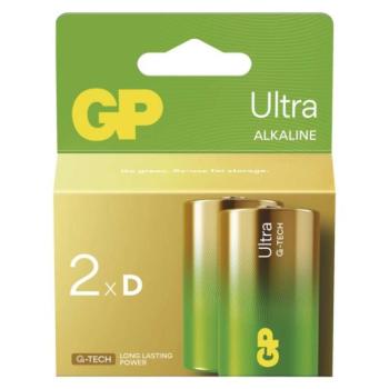 GP Ultra Alkáli elem LR20 (D) 2db kép