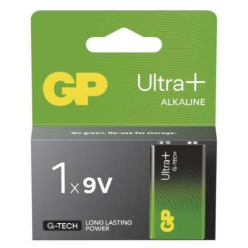 GP Ultra Plus Alkáli elem 9V 1db kép