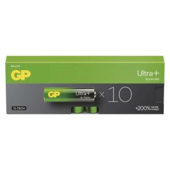GP Ultra Plus Alkáli elem AA 10db kép