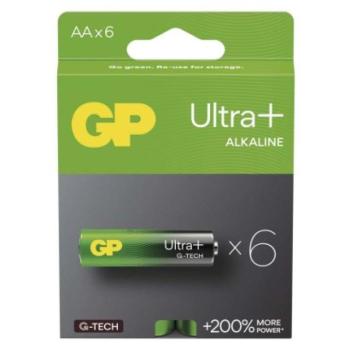 GP Ultra Plus Alkáli elem AA 6db kép