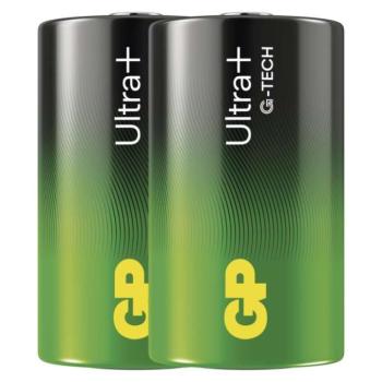 GP Ultra Plus Alkáli elem LR20 (D) 2db kép