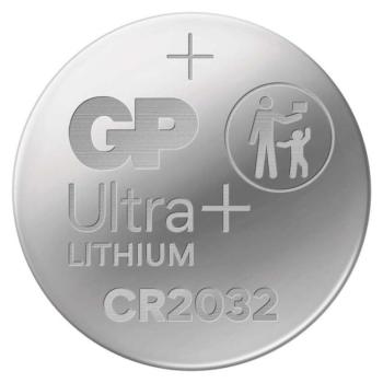 GP Ultra Plus CR2032 lítium gombelem, 200 db-os display box kép