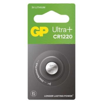 GP Ultra plus Lítium gombelem CR1220 1db/bliszter kép