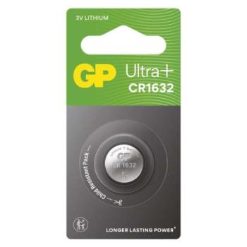 GP Ultra plus Lítium gombelem CR1632 1db/bliszter kép