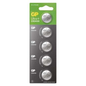 GP Ultra plus Lítium gombelem CR2430 5db/bliszter kép