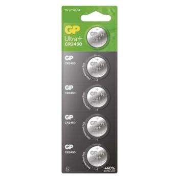 GP Ultra plus Lítium gombelem CR2450 5db/bliszter