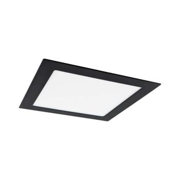 Greenlux LED Beépíthető lámpa VEGA LED/12W/230V 2900/3900/5800K 17,5x17,5 cm fekete kép