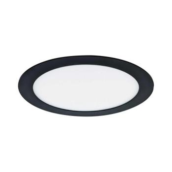 Greenlux LED Beépíthető lámpa VEGA LED/12W/230V 2900/3900/5800K átm. 17,5 cm fekete kép