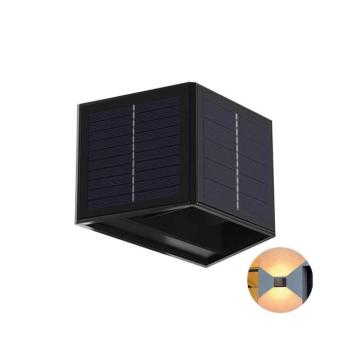 Greenlux LED Napelemes fali lámpa CUBUS 2xLED/1,5W/3,7V 1500 mAh IP54 kép