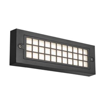 GRF300 LED FACADE FIXTURE 6W 4000K IP65 BLACK kép