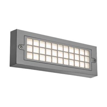 GRF300 LED FACADE FIXTURE 6W 4000K IP65 GREY kép