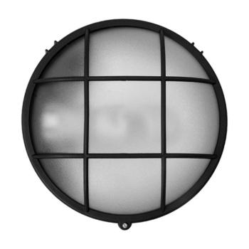 GRF314 CEILING LAMP 1XE27 IP44 BLACK kép