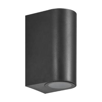 GRF327 FACADE FIXTURE 2XGU10 IP54 BLACK kép
