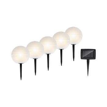 Grundig - KÉSZLET 5x LED RGBW Napelemes lámpa LED/3,2V IP44 8711252304427