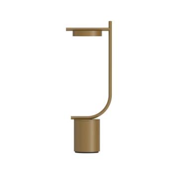 Grupa LED tölthető asztali világítás Igram, sárgaréz, 40 cm, IP44 kép