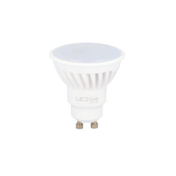 GU10 LED izzó, 10W, meleg fehér, 5 év garancia, 3000K, 1400lm, CRI≥80, LED line, LL-209633 kép