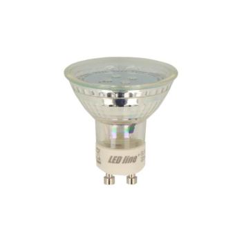GU10 LED izzó, 1W, hideg fehér, 6500K, 80lm, CRI≥80, LED line, LL-242267 kép