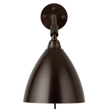 Gubi Bestlite BL7 fali világítás, fekete, Ø 16 cm, E14 kép