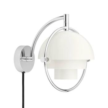Gubi Multi-Lite fali világítás, fehér, fém, G9 kép