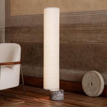 GUBI Unbound LED állólámpa 80 cm vászon kép