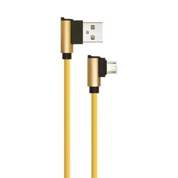 Gyémánt Micro USB kábel, arany, V-TAC, 8637 kép