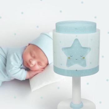 Gyerek asztali lámpa Baby Dreams, kék, G4, Ø 15 cm kép