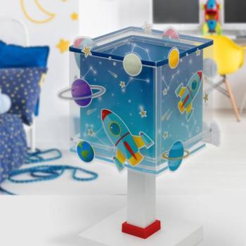 Gyerek asztali lámpa Rocket, G4, szélesség 14 cm